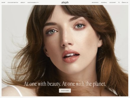 Aleph Beauty Website